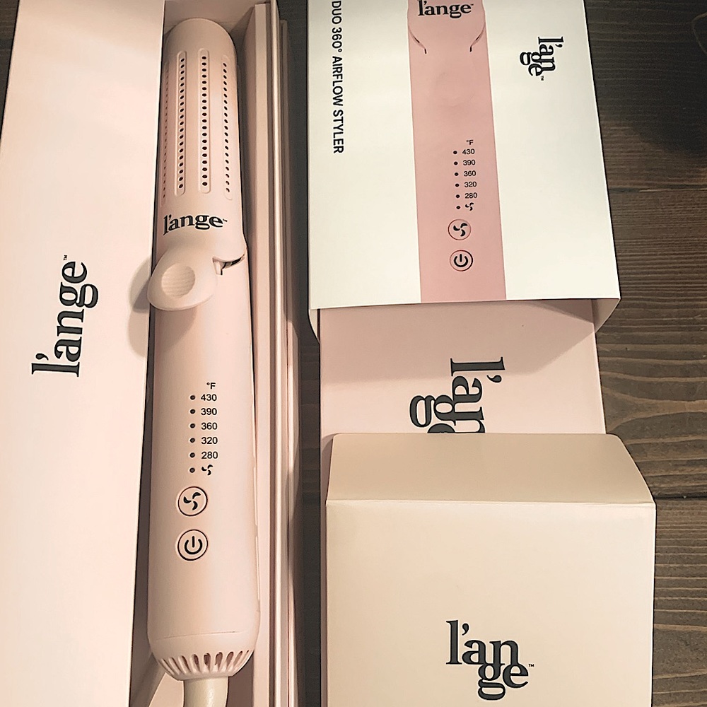 L’Ange Le Duo 360 Airflow Styler Curling Flat Iron